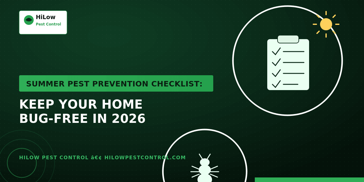 hilow-summer-pest-prevention-checklist-1200×600 (1) Summer pest prevention checklist for maintaining a bug-free home in 2016.