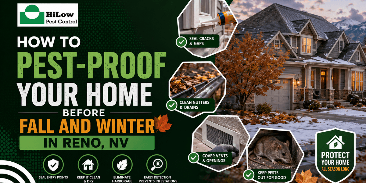 How to Pest-Proof Your Home Before Fall and Winter in Reno, NV
