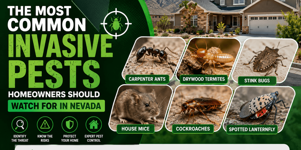 The Most Common Invasive Pests Homeowners Should Watch for in Nevada